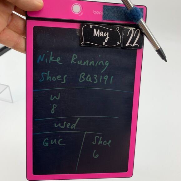 Nike Running Shoes Womens 8 Zoom Winflo 6 Shield Black Athletic Sports Training - Picture 11 of 12